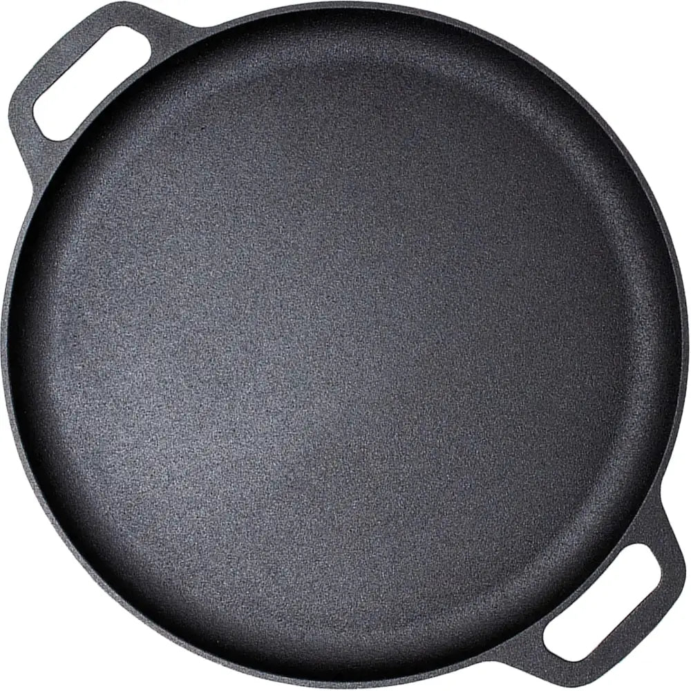 13.5’’ 35cm Pre-Seasoned Cast Iron Pizza Baking Pan Cooking Griddle Stove Oven Grill Campfire - Home & Garden >