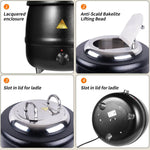 13L Restaurant Electric Buffet Food Warmer Commercial Food Warmers Soup Warmer - Appliances > Kitchen Appliances