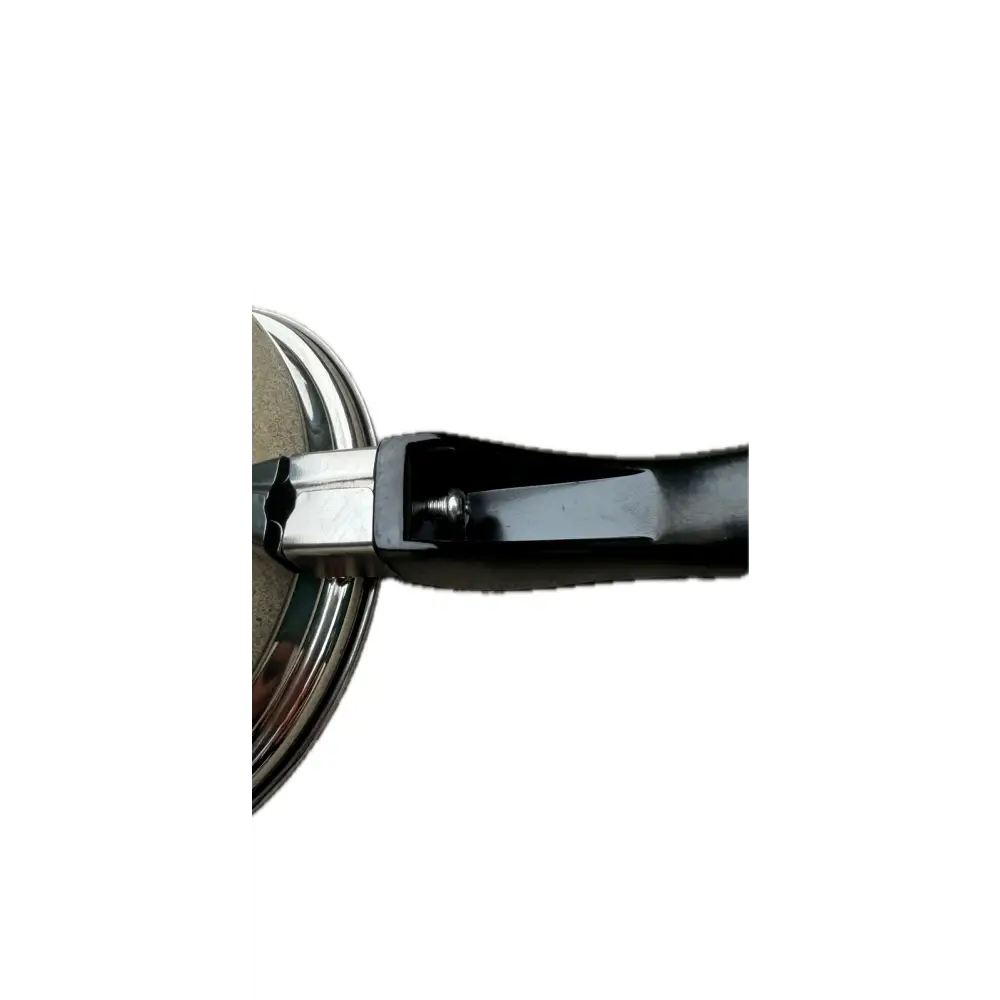 14cm Stainless Steel Milk Pot with Glass Lid Coffee Warmer w Handle - Home & Garden > Kitchenware