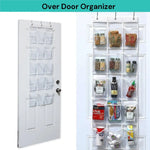 15 Pockets Over The Door Rack Hanging Kitchen Organizer Pantry Organizer Shoe Storage - Home & Garden > Storage