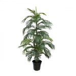 150cm Potted Faux Areca Palm Tree Artificial Plant Greenery - Home & Garden > Decor > Vases & Table Decor