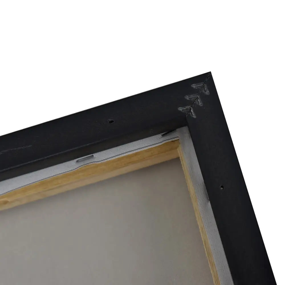 150X50cm Set of 3 Black Framed Hand Painted Canvas Wall Art - Home & Garden > Wall Art