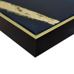 150X70cm Set of 3 Gold Framed Hand Painted Canvas Wall Art - Home & Garden > Wall Art