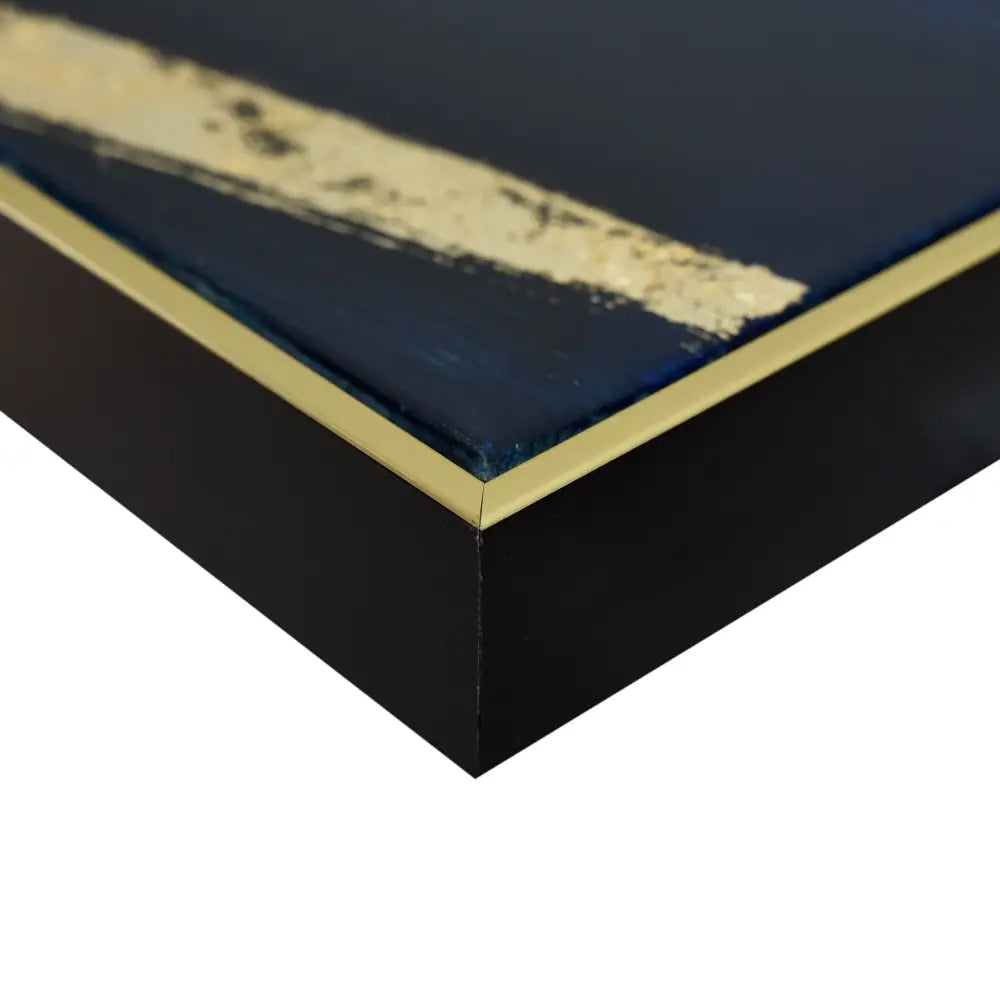 150X70cm Set of 3 Gold Framed Hand Painted Canvas Wall Art - Home & Garden > Wall Art