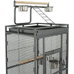 154cm Pet Bird cage Large Play Top Parrot Cockatiel Cockatoo Parakeet Finch Pet - Pet Care > Bird > Bird Cages & Stands