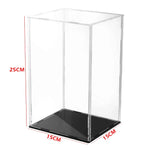 15x15x25CM Acrylic Display Case Action Figure Box Dustproof Model Collections - Home & Garden > Storage