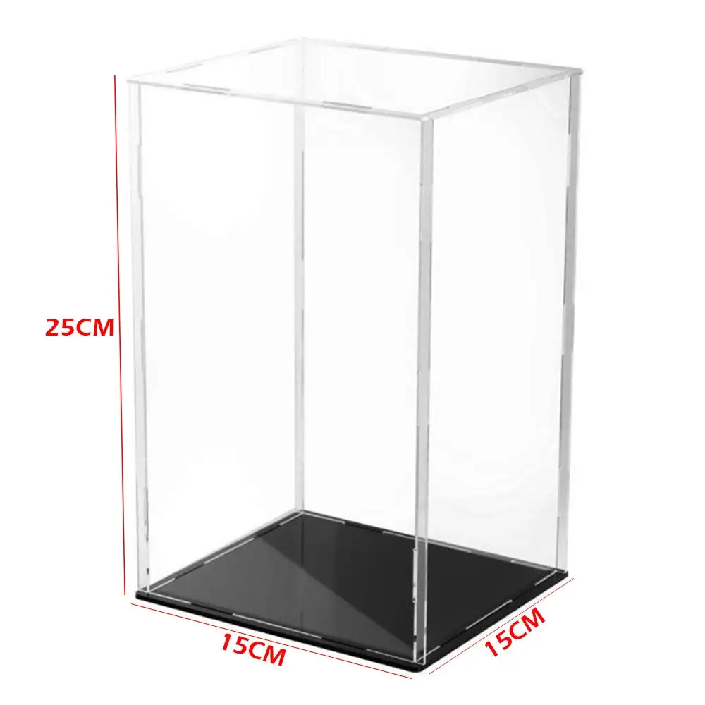 15x15x25CM Acrylic Display Case Action Figure Box Dustproof Model Collections - Home & Garden > Storage