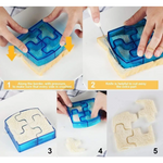 16 PCS Sandwich Cutter Kids DIY Toast Mold Bread Food Moulds Xmas Gift - Home & Garden > Kitchenware