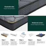 16cm Mattress Giselle Bonnell Spring Queen - Furniture > Mattresses > Queen Mattress