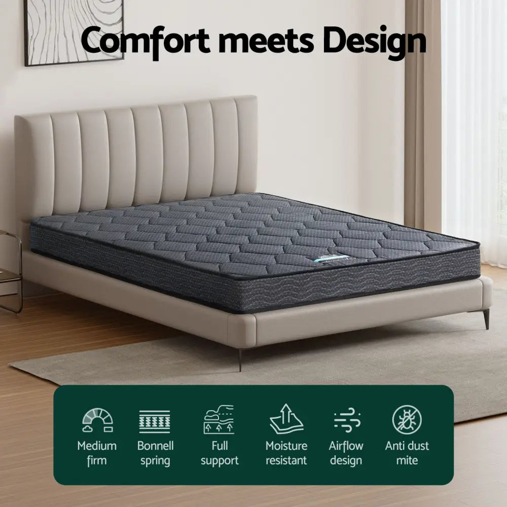 16cm Mattress Giselle Bonnell Spring Queen - Furniture > Mattresses > Queen Mattress