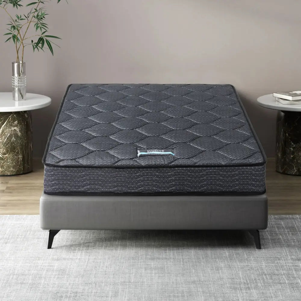 16cm Mattress Giselle Bonnell Spring Single - Furniture > Mattresses > Single Mattress