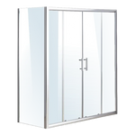 1700 X 700 Sliding Door Safety Glass Shower Screen By Della Francesca - Furniture > Bathroom > Shower Heads & Screens