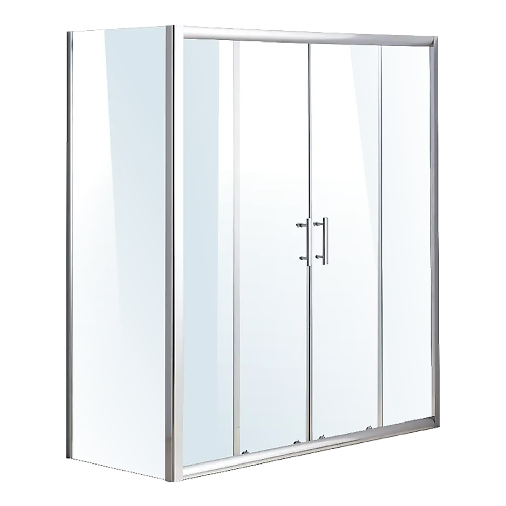 1700 X 700 Sliding Door Safety Glass Shower Screen By Della Francesca - Furniture > Bathroom > Shower Heads & Screens