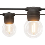 17m Solar Festoon Lights Outdoor LED String Light Christmas Wedding Decor 2 Pack - Home & Garden > Lighting