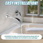 180mm Bath Spout Polished Chrome Finish - Furniture > Bathroom