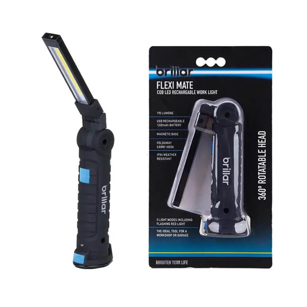 190 Lumens Flexi Mate Flashing Light Powerbank - Home & Garden > Lighting > Night Lights & Ambient Lighting