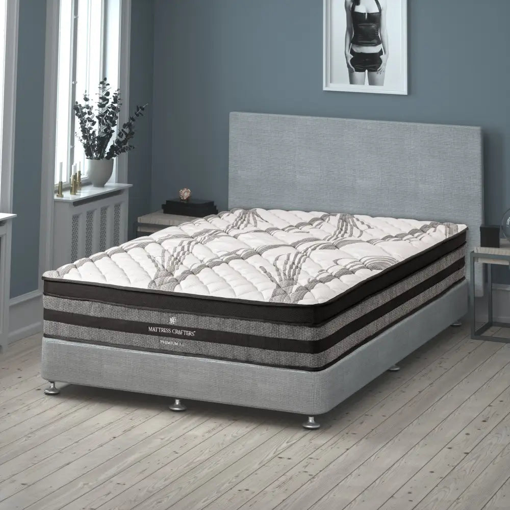 2.1 Premium Single Mattress 7 Zone Pocket Spring Memory Foam - Furniture > Mattresses