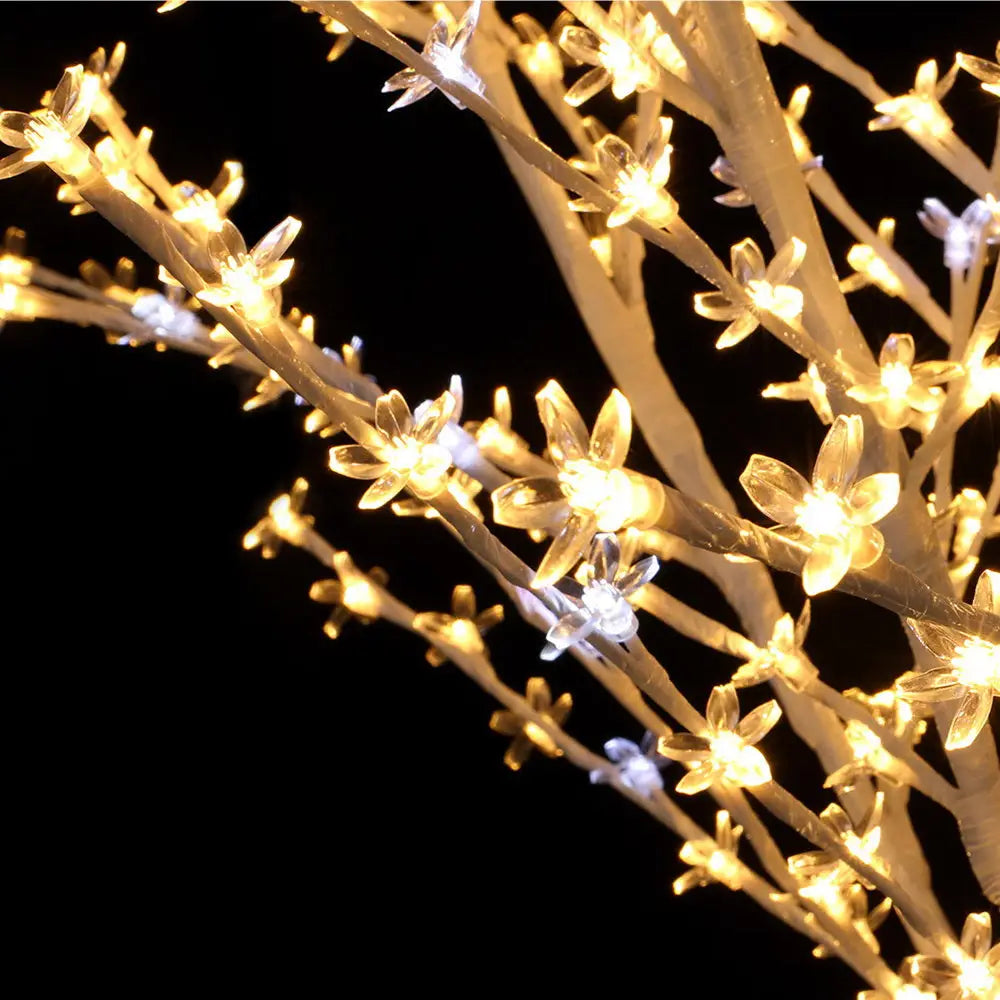 2.1M Christmas Tree 780 LED Lights Cherry Blossom Trees Jingle Jollys - Occasions > Christmas > Christmas Trees