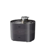 2.2L Beginner Package Pet Water Fountain with Faucet Flow and USB Interface – Black Design - Pet Care > Cat Supplies