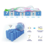 2.3 Excellence Single Mattress 7 Zone Pocket Spring Memory Foam - Furniture > Mattresses