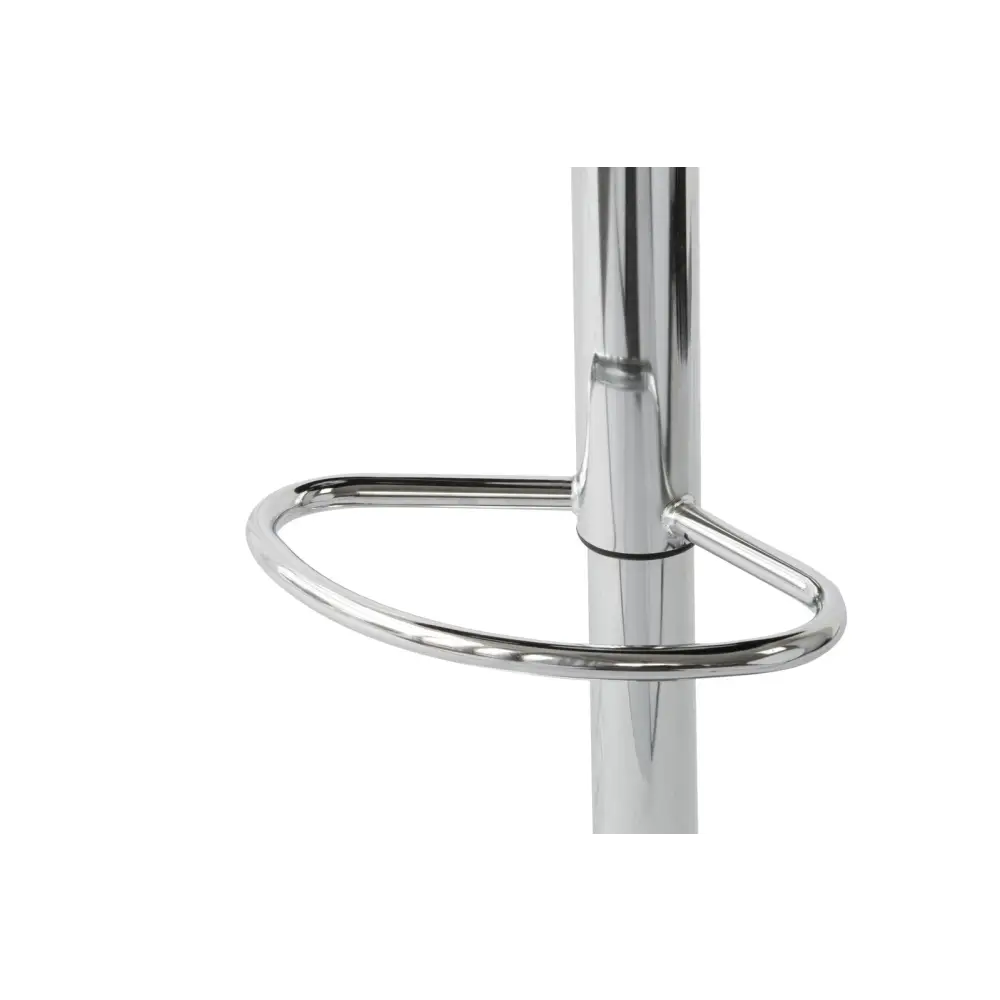 2 Curve Leather Barstools (White) w/ Adjustable Height 78-99cm - Furniture > Bar Stools & Chairs > Table & Bar Stools