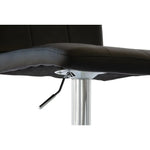 2 Diamond Style Padded Leather Barstools (Black) w/ Adjustable Height - Furniture > Bar Stools & Chairs > Table & Bar