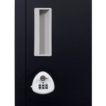2-Door Vertical Locker for Office Gym Shed School Home Storage - Furniture > Office