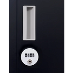 2-Door Vertical Locker for Office Gym Shed School Home Storage - Furniture > Office