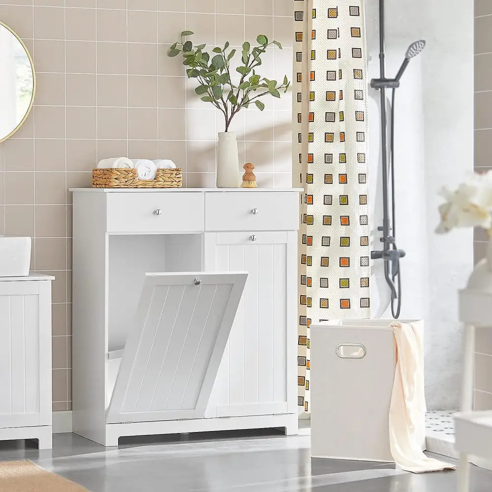 2-Drawer-2-Door-Laundry-Cabinet - Home & Garden > Storage > Clothing & Wardrobe Storage
