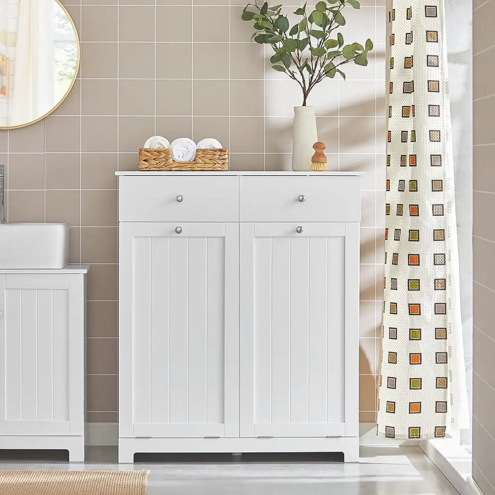 2-Drawer-2-Door-Laundry-Cabinet - Home & Garden > Storage > Clothing & Wardrobe Storage