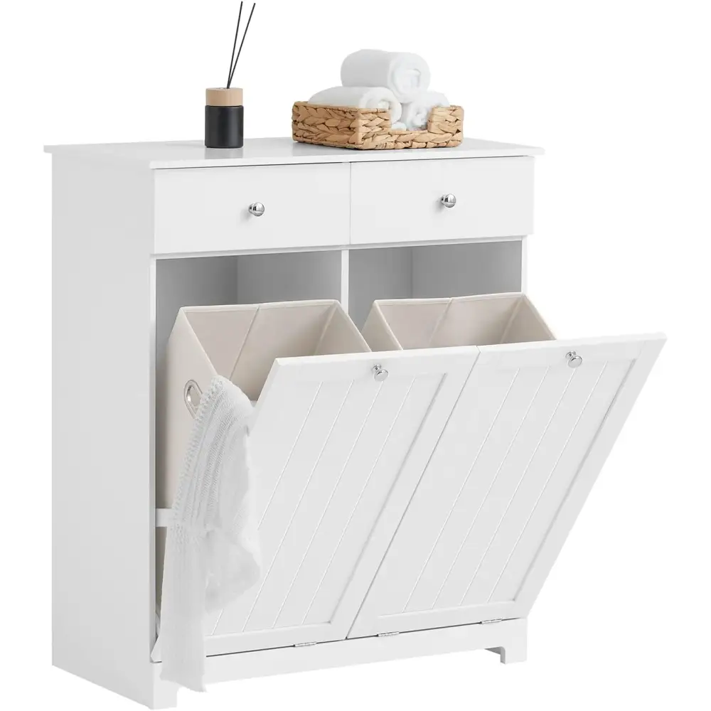 2-Drawer-2-Door-Laundry-Cabinet - Home & Garden > Storage > Clothing & Wardrobe Storage
