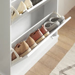 2 Drawer Shoe Cabinet Storage Unit - Furniture > Living Room > Shoe Storage
