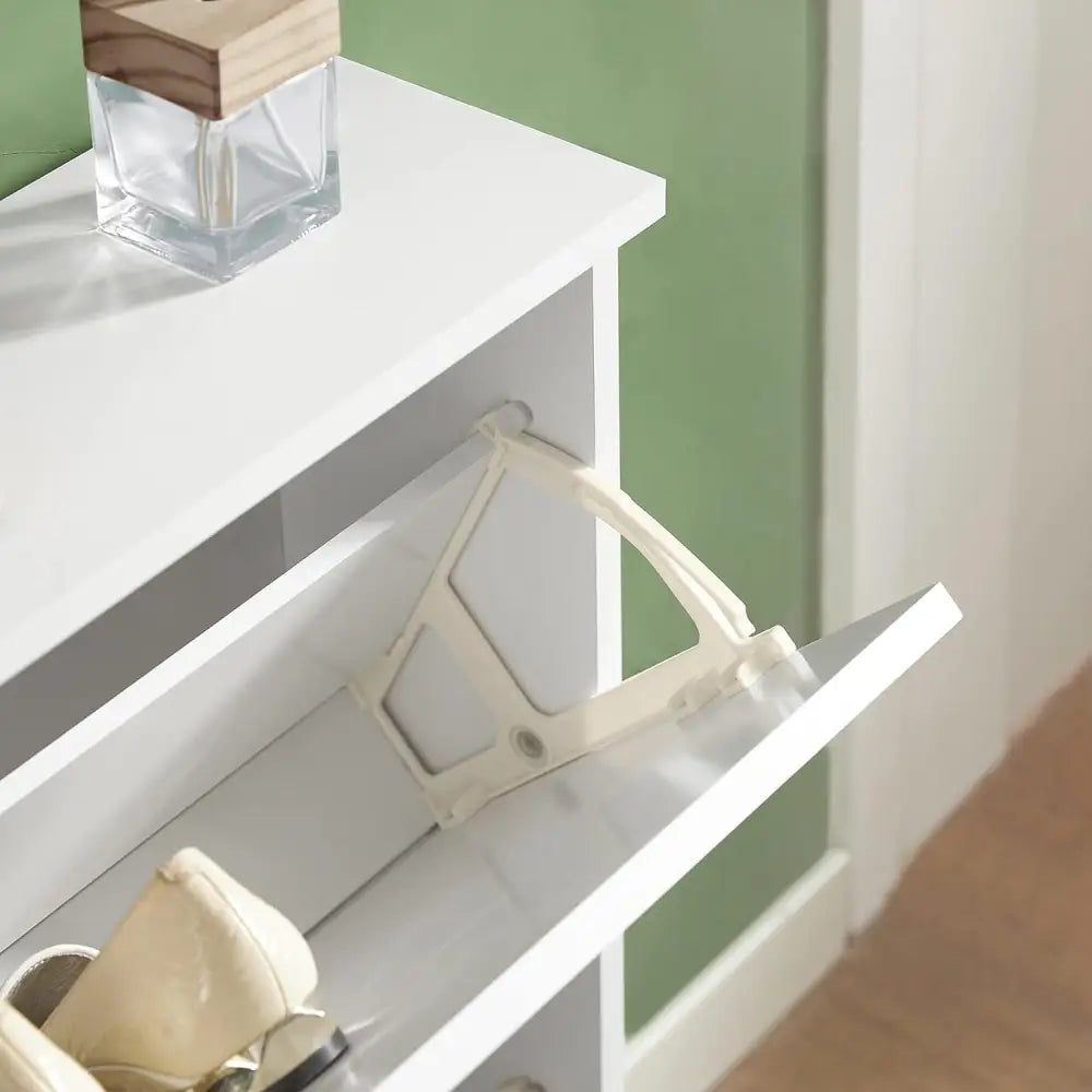 2 Drawer Shoe Cabinet Storage Unit - Furniture > Living Room > Shoe Storage