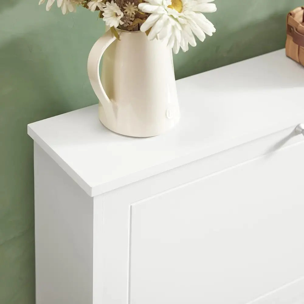2 Drawer Shoe Cabinet Storage Unit - Furniture > Living Room > Shoe Storage