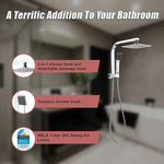 2-in-1 Massage Hand Shower & Head Tap Bathroom Mixer - Furniture > Bathroom > Shower Heads & Screens