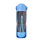 2-in-1 Portable Pet Water and Food Bottle - Leak-Proof Design with Water Lock and Easy Dispenser,300ml Water + 200ml