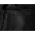 2 Long drop Sheer Voile Curtains 588cm wide 270cm Drop + Hooks Pinch Pleat Black - Home & Garden > Curtains > Curtains