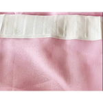 2 Long drop Sheer Voile Curtains 588cm wide 270cm Drop Pinch Pleat + 30 Hook Pink - Home & Garden > Curtains > Curtains