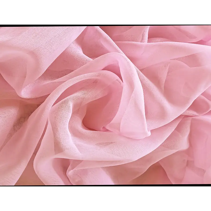 2 Long drop Sheer Voile Curtains 588cm wide 270cm Drop Pinch Pleat + 30 Hook Pink - Home & Garden > Curtains > Curtains