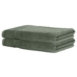 2 Pack Bath Sheets Set Cotton Extra Large Towel Green - Home & Garden > Bedding > Bed Sheets