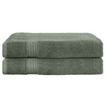 2 Pack Bath Sheets Set Cotton Extra Large Towel Green - Home & Garden > Bedding > Bed Sheets