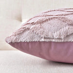 2 Pack Decorative Boho Throw Pillow Covers 45 x 45 cm (Pink) - Home & Garden > Decor
