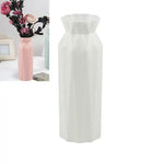 2-pack Plastic Round Vases - Simple Anti-fall Home Decor Ornaments - Pink - Home & Garden > Decor > Vases & Table Decor