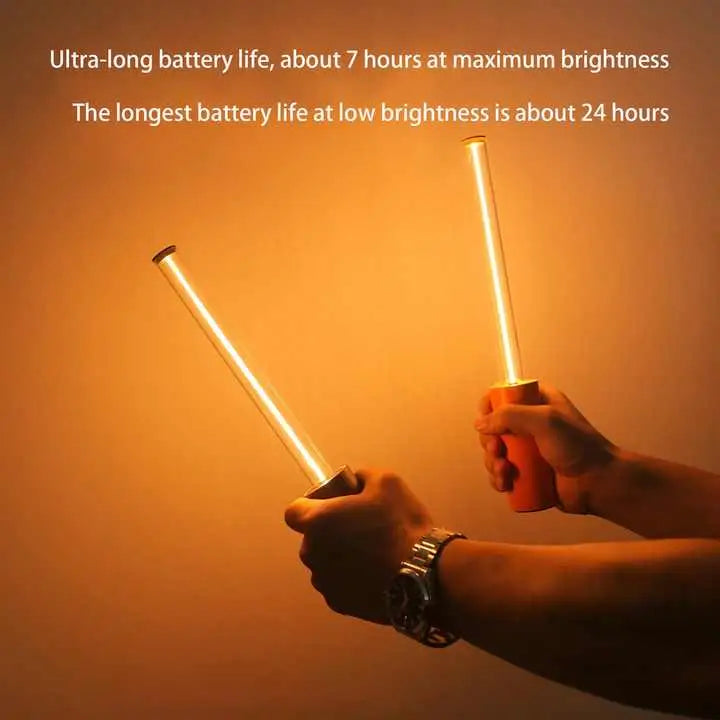 2 Pcs Black Modern Minimalist Rechargeable Atmosphere Lamp - Touch-Control Night Light for Bedroom Bar and Portable