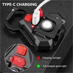 2 pcs Triangle Mini flashlight for outdoor and self-defense use - Home & Garden > Lighting > Outdoor Lights