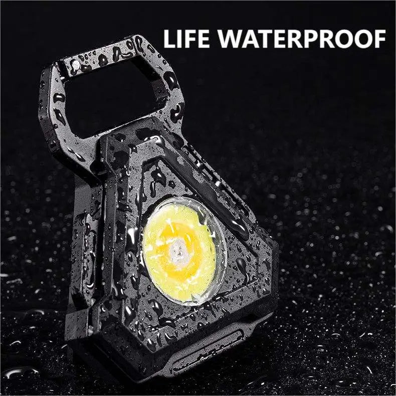 2 pcs Triangle Mini flashlight for outdoor and self-defense use - Home & Garden > Lighting > Outdoor Lights