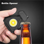 2 pcs Triangle Mini flashlight for outdoor and self-defense use - Home & Garden > Lighting > Outdoor Lights