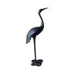 2 Piece Crane Couple Metal Statue Set - Home & Garden > Home & Garden Others