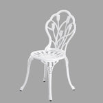 2 Seater Dominique Cast Aluminium Bistro Set - Furniture > Outdoor