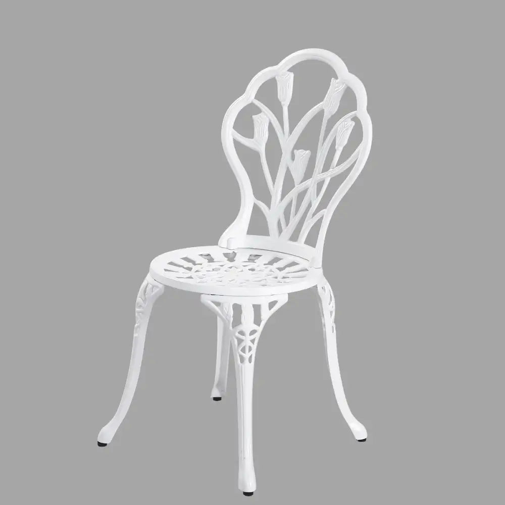 2 Seater Dominique Cast Aluminium Bistro Set - Furniture > Outdoor